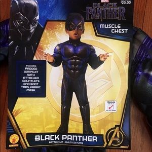 Marvel black panther costume